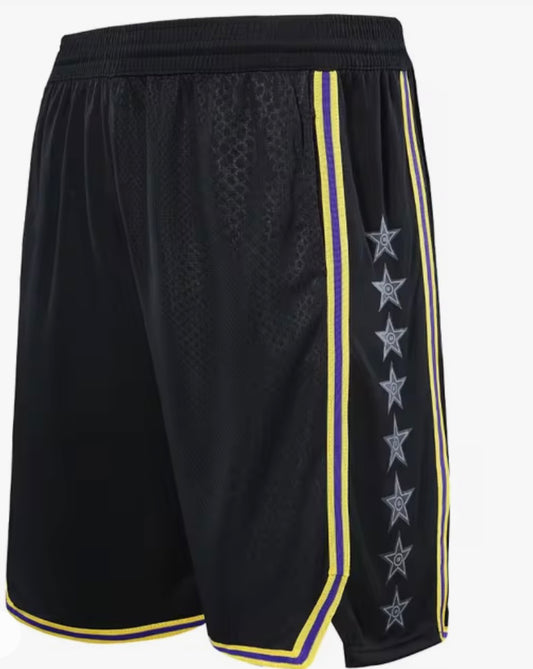 Lakers Men’s Gym Pants Baskeyball Shorts